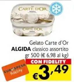Eurospesa Gelato Carte d'Or Algida classico assortito offerta