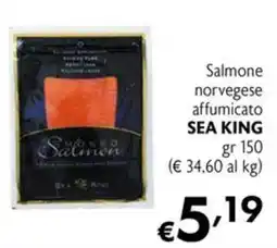 Eurospesa Salmone norvegese affumicato SEA KING offerta
