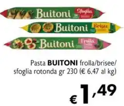 Eurospesa Pasta Buitoni offerta