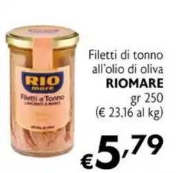 Eurospesa Filetti di tonno Riomare offerta