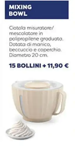 Maxi Coal Ciotola misuratore/mescolatore in polipropilene graduata offerta