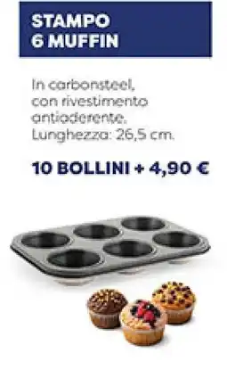 Maxi Coal Stampo 6 muffin offerta