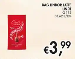 Maxi Coal Bag Lindor Latte Lindt offerta