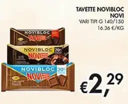 Maxi Coal Tavette Novibloc Novi offerta