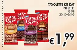 Maxi Coal Tavolette Kit Kat Nestlé offerta