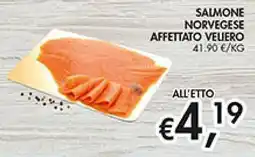 Maxi Coal Salmone norvegese affettato veliero offerta