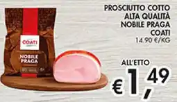 Maxi Coal Prosciutto cotto alta qualità nobile praga Coati offerta