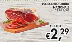 Maxi Coal Prosciutto crudo nazionale offerta