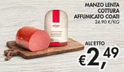 Maxi Coal Manzo lenta cottura affumicato Coati offerta