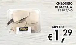 Maxi Coal Chilometto di baccala' offerta