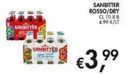 Maxi Coal Sanbitter Rosso/Dry offerta