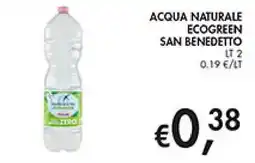 Maxi Coal Acqua naturale Ecogreen San Benedetto offerta