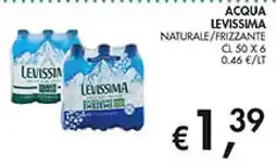 Maxi Coal Acqua Levissima offerta