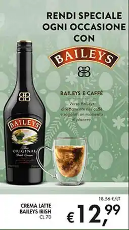 Maxi Coal Crema latte Baileys Irish offerta