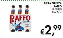 Maxi Coal Birra grezza Raffo offerta