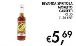 Maxi Coal Beveranda spiritosa Moretto Carsetti offerta
