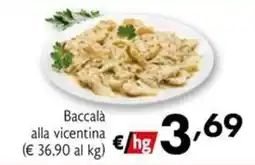 Eurospesa Baccalà alla vicentina offerta