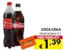 Eurospesa Coca Cola classica/zero offerta