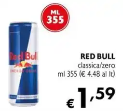 Eurospesa Red Bull classica/zero offerta