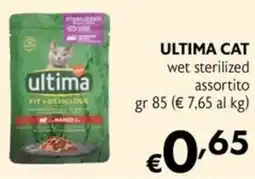 Eurospesa Ultima cat wet sterilized assortito offerta