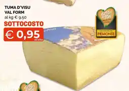 Mercatò Big Tuma d'Visu Val Form offerta
