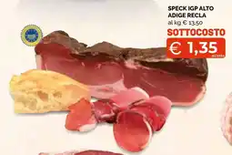 Mercatò Big Speck IGP Alto Adige Recla offerta