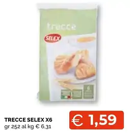 Mercatò Big Trecce Selex offerta