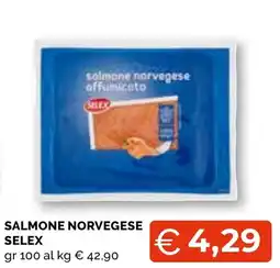 Mercatò Big Salmone norvegese Selex offerta