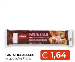 Mercatò Big Pasta fillo selex offerta