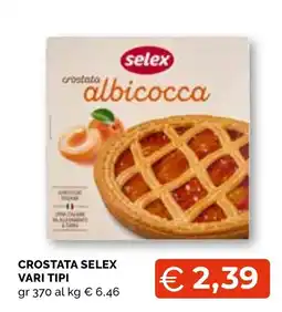 Mercatò Big Crostata Selex albicocca offerta