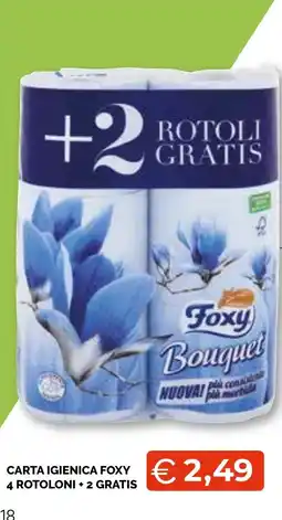 Mercatò Big Carta igienica Foxy Bouquet offerta