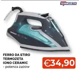 Mercatò Big Ferro da stiro Termozeta Iono Ceramic offerta