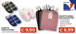 Mercatò Big Ciabatte uomo o donna offerta