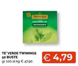 Mercatò Big Te' verde Twinings offerta