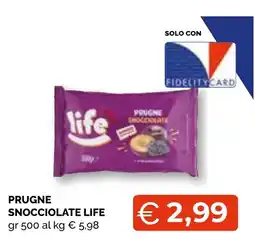 Mercatò Big Prugne snocciolate Life offerta