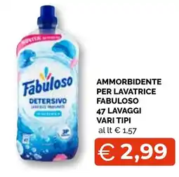 Mercatò Big Ammorbidente per lavatrice Fabuloso offerta