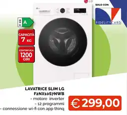 Mercatò Big Lavatrice slim LG offerta