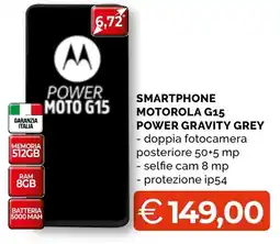 Mercatò Big Smartphone Motorola G15 offerta