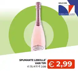 Mercatò Big Spumante Lebolle' offerta