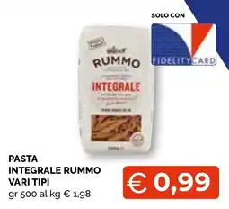 Mercatò Big Pasta integrale rummo offerta