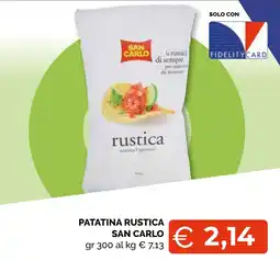Mercatò Big Patatina rustica San Carlo offerta