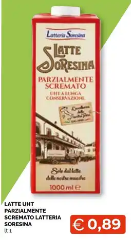 Mercatò Big Latte UHT parzialmente scremato Latteria Soresina offerta