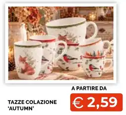 Mercatò Big Tazze colazione 'Autumn' offerta