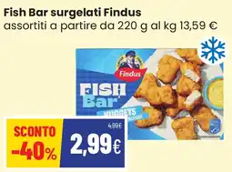 Coop famiglia cooperativa Fish Bar Findus offerta
