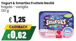 Coop famiglia cooperativa Yogurt & Smarties Fruttolo Nestlé offerta