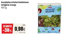 Coop famiglia cooperativa Insalata mista Deliziosa Origine Coop offerta