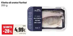 Coop famiglia cooperativa Filetto di orata Fiorital offerta