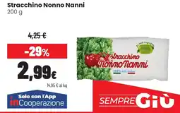 Coop famiglia cooperativa Stracchino Nonno Nanni offerta