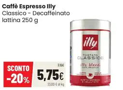Coop famiglia cooperativa Caffè Espresso Illy Classico - Decaffeinato offerta