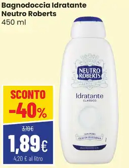 Coop famiglia cooperativa Bagnodoccia Idratante Neutro Roberts offerta